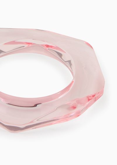 Faceted bangle - D