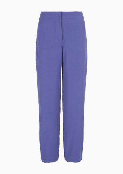 Technical-cady straight trousers - F