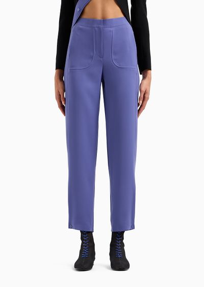 Technical-cady straight trousers - D